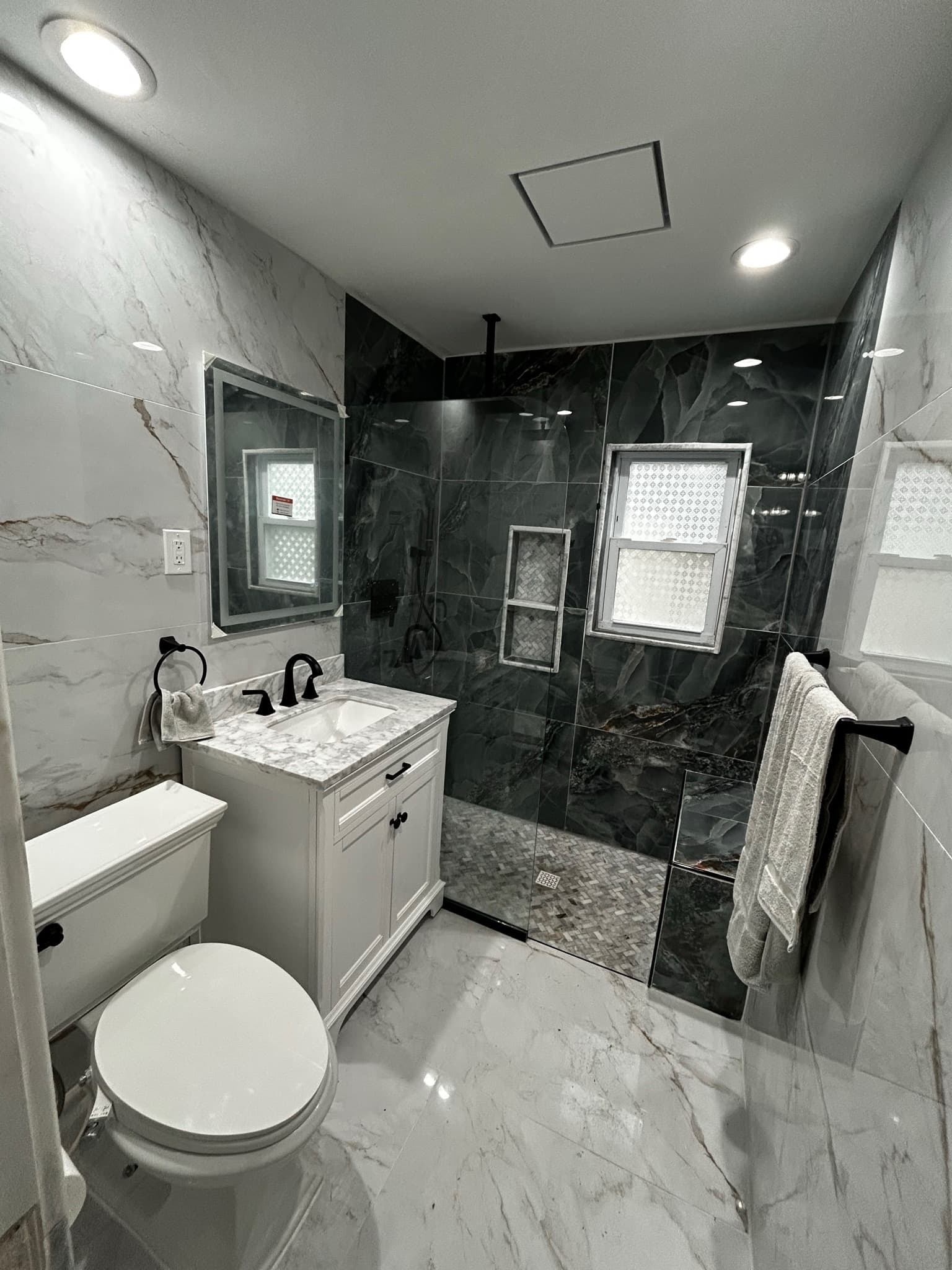 Luxury bathroom remodeling by Ralfi's General Contracting